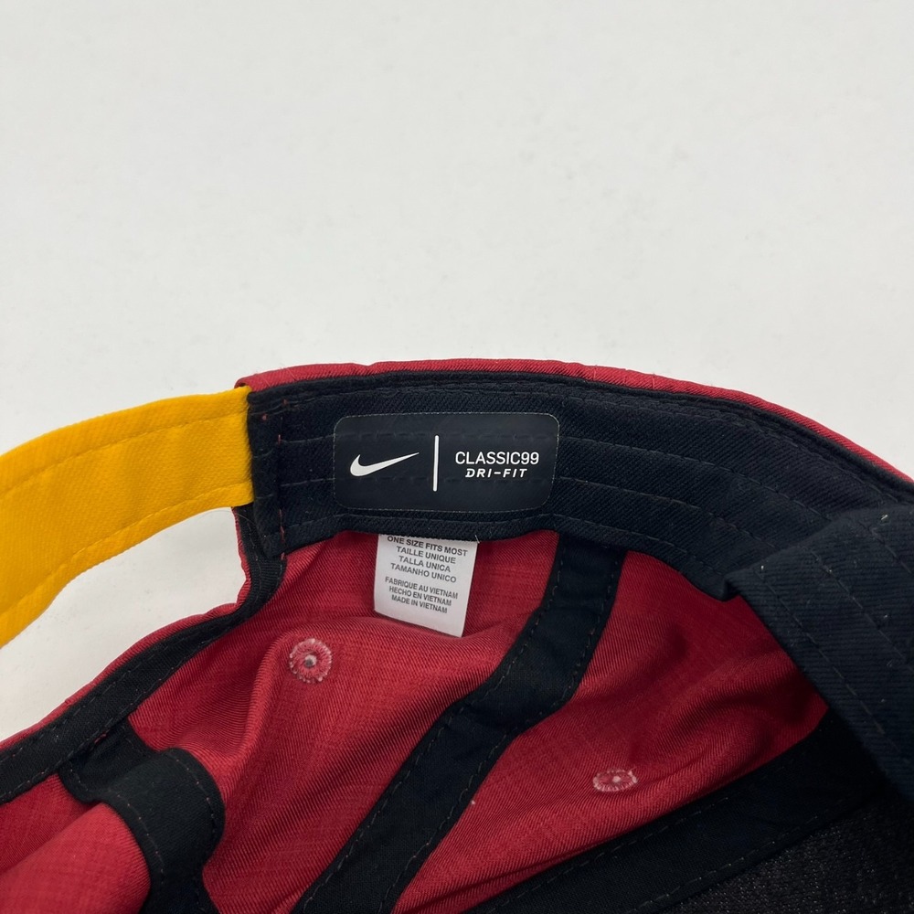Nike Kids USC Trojans Dri-FIT Classic99 Adjustable Hat Cardinal Red Gold - Picture 6 of 9
